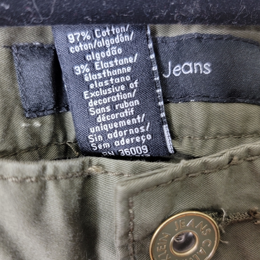 Calvin Klein Jeans Olive Green - Picture 4 of 5